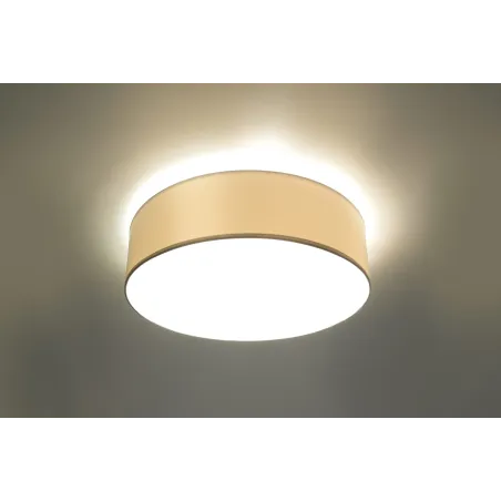 Plafonnier ARENA 35, PVC, blanc, E27 - Pas cher