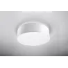 Plafonnier ARENA 35, PVC, blanc, E27 - Pas cher
