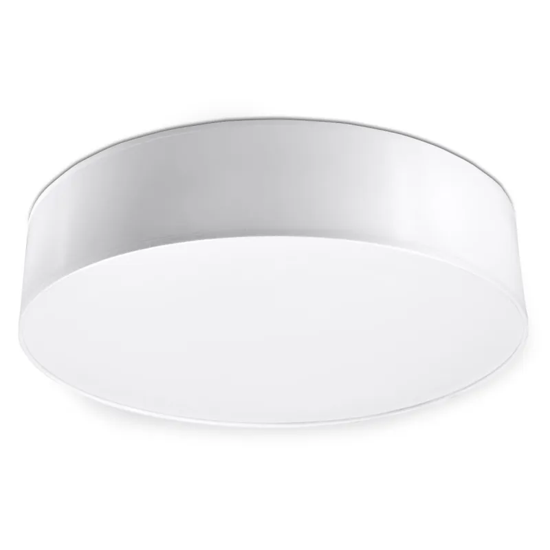 Plafonnier ARENA 45, PVC, blanc, E27 - Pas cher