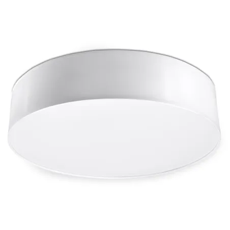 Plafonnier ARENA 45, PVC, blanc, E27 - Pas cher