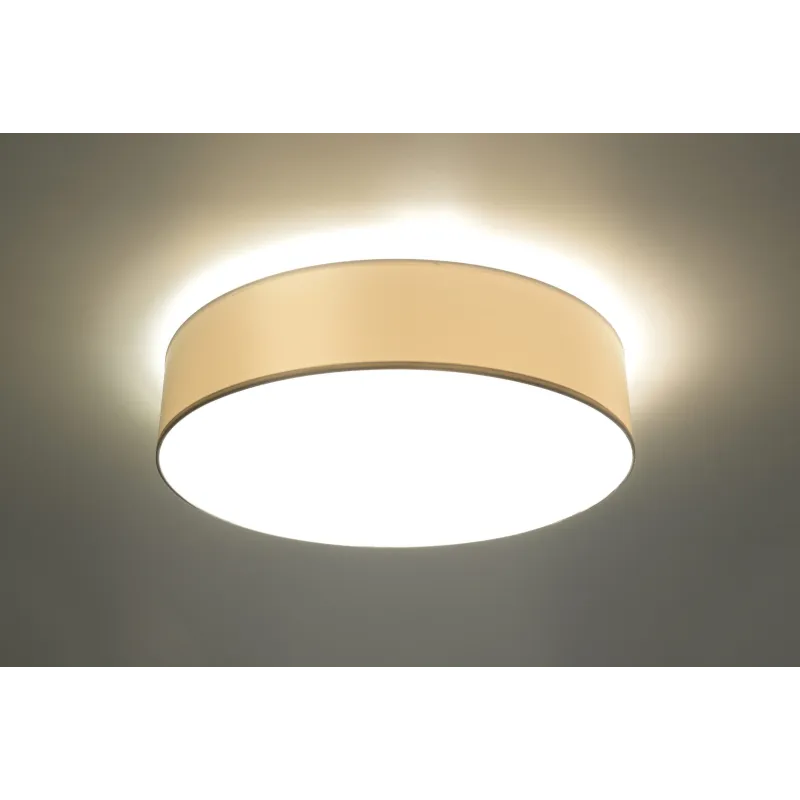 Plafonnier ARENA 45, PVC, blanc, E27 - Pas cher