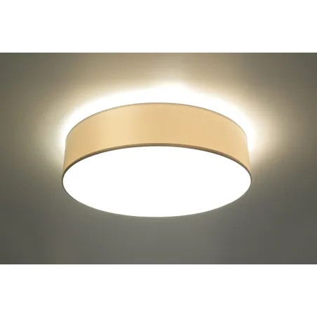 Plafonnier ARENA 45, PVC, blanc, E27 - Pas cher
