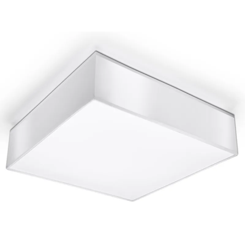 Plafonnier HORUS 35, PVC, blanc, E27 - Pas cher