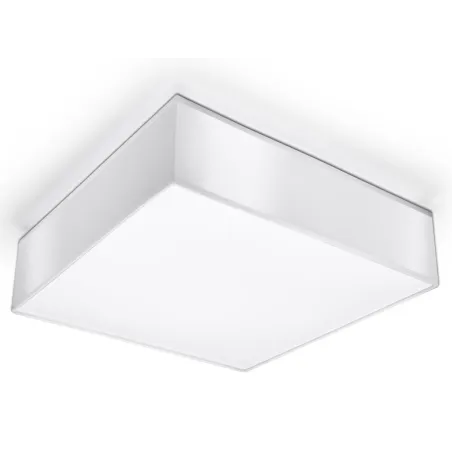 Plafonnier HORUS 35, PVC, blanc, E27 - Pas cher