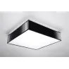 Plafonnier HORUS 45, PVC, noir, E27 - Pas cher