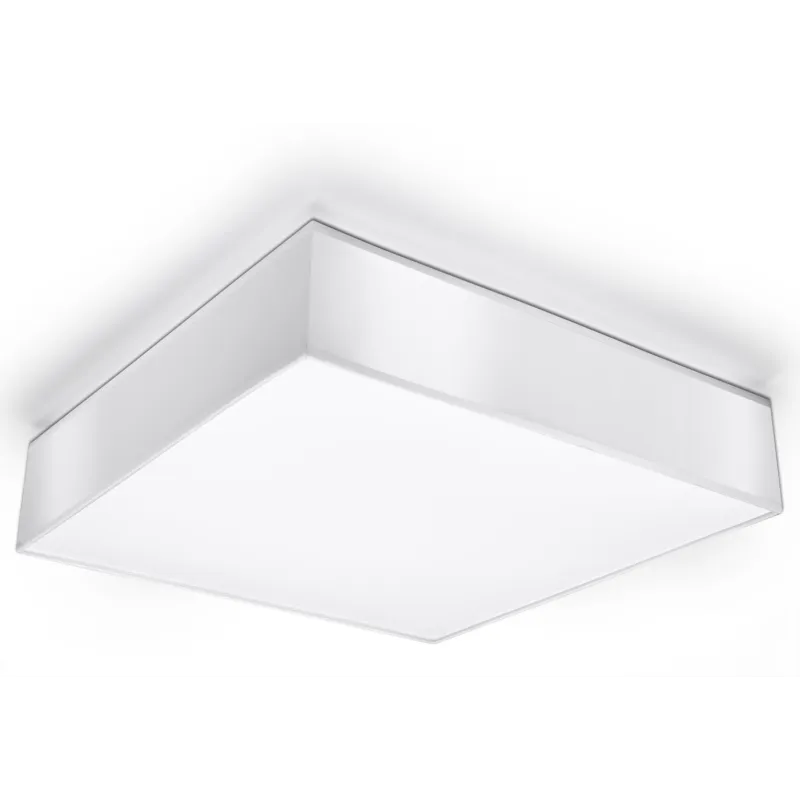 Plafonnier HORUS 45, PVC, blanc, E27 - Pas cher