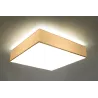 Plafonnier HORUS 45, PVC, blanc, E27 - Pas cher