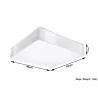 Plafonnier HORUS 45, PVC, blanc, E27 - Pas cher
