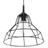 Suspension ANATA, acier, noir, E27 - Pas cher