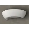 Applique céramique OSKAR, céramique/verre, blanc, E27 - Pas cher