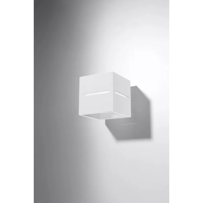 Applique LOBO, aluminium, blanc - Pas cher
