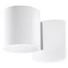 Applique VICI, verre blanc - Pas cher