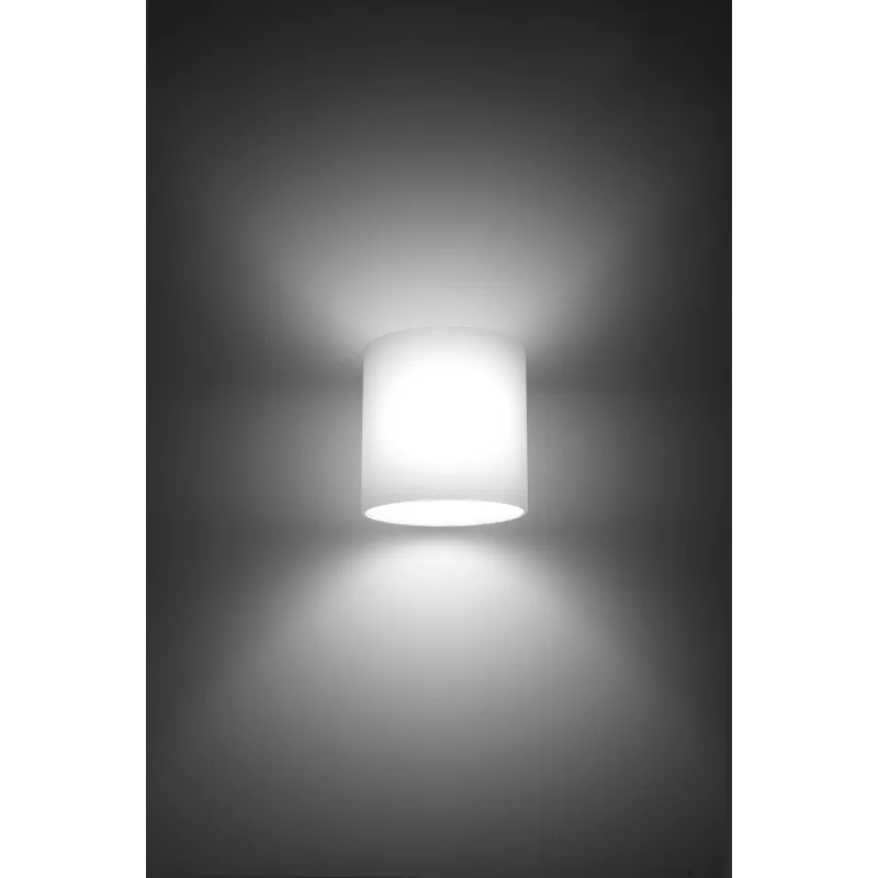 Applique VICI, verre blanc - Pas cher