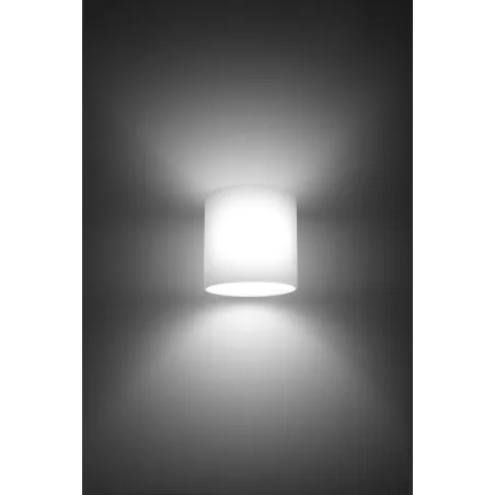 Applique VICI, verre blanc - Pas cher