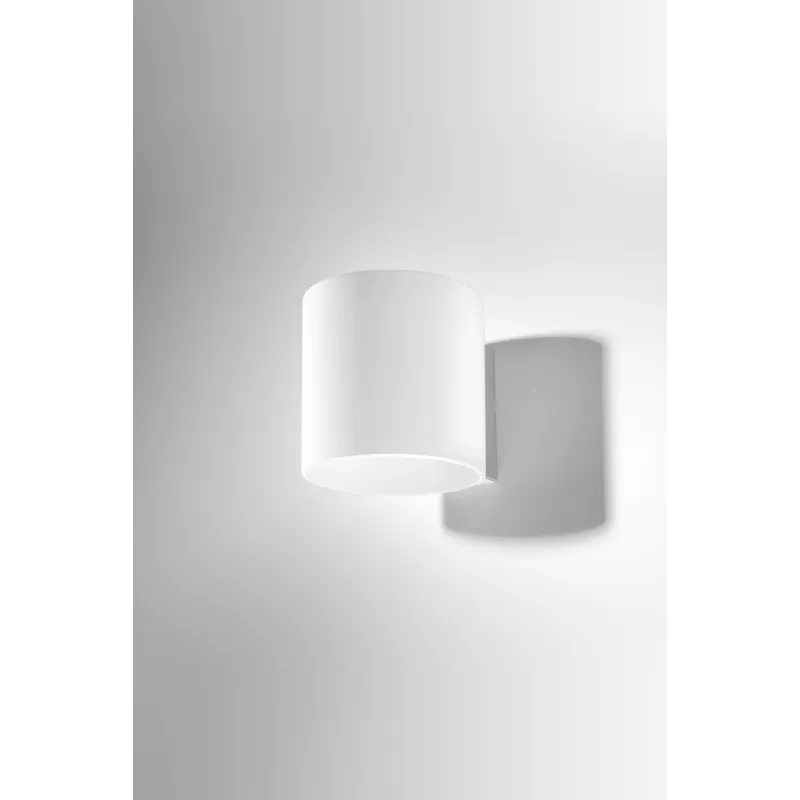 Applique VICI, verre blanc - Pas cher