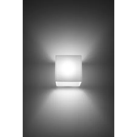 Applique RICO, verre blanc - Pas cher