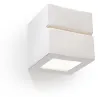 Applique céramique LEO LINE, céramique, blanc, E27 - Pas cher