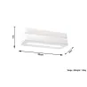 Applique céramique VEGA LINE, céramique, blanc, E27 - Pas cher