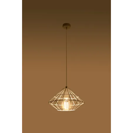 Suspension UMBERTO, acier blanc, E27 - Pas cher