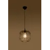 Suspension CELTA, acier noir, E27 - Pas cher