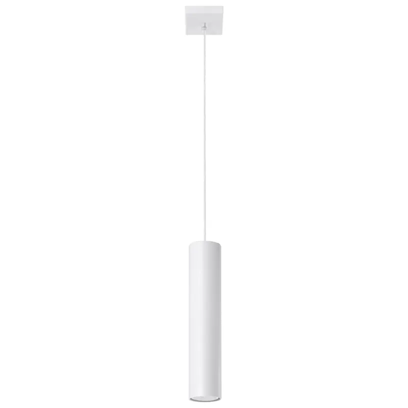 Suspension LAGOS 1, acier blanc, GU10 - Pas cher