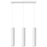 Suspension LAGOS 3, acier blanc, GU10 - Pas cher