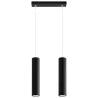 Suspension LAGOS 2, acier noir, GU10 - Pas cher
