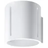 Applique INEZ blanc, aluminium blanc - Pas cher