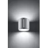Applique INEZ blanc, aluminium blanc - Pas cher