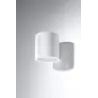 Applique INEZ blanc, aluminium blanc - Pas cher