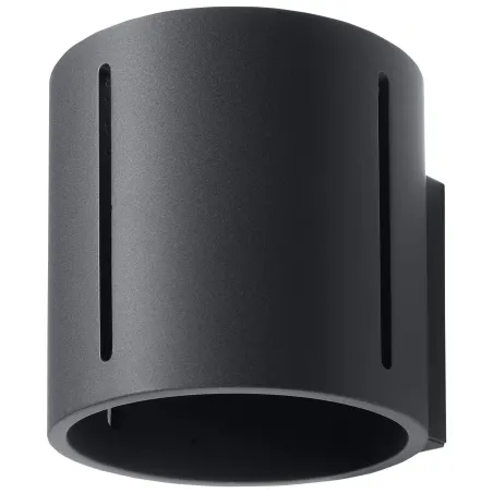 Applique INEZ noir, aluminium noir - Pas cher
