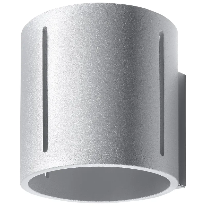 Applique INEZ, aluminium gris - Pas cher