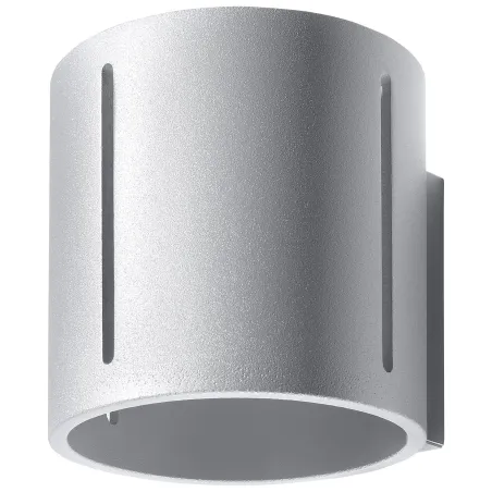 Applique INEZ, aluminium gris - Pas cher