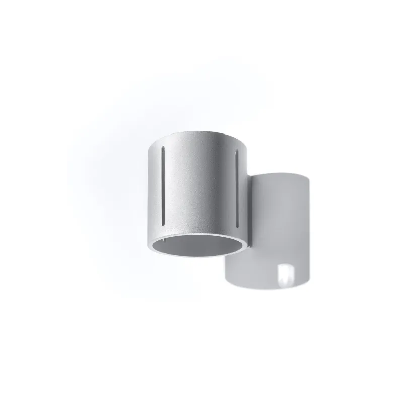 Applique INEZ, aluminium gris - Pas cher