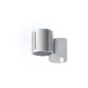 Applique INEZ, aluminium gris - Pas cher