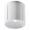 Plafonnier INEZ, aluminium blanc - Pas cher