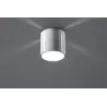 Plafonnier INEZ, aluminium blanc - Pas cher