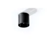 Plafonnier INEZ, aluminium noir - Pas cher