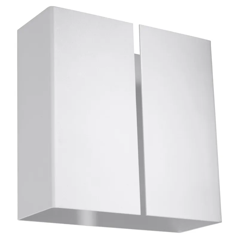 Applique LINEA, acier blanc - Pas cher