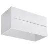 Plafonnier LOBO 2, aluminium blanc, GU10 - Pas cher