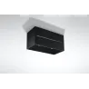 Plafonnier LOBO 2, aluminium noir, GU10 - Pas cher