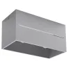 Plafonnier LOBO 2, aluminium gris, GU10 - Pas cher