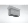 Plafonnier LOBO 2, aluminium gris, GU10 - Pas cher