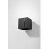 Applique PIXAR, aluminium noir - Pas cher