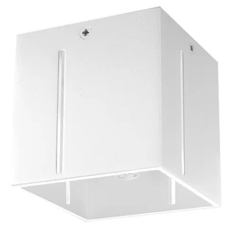 Plafonnier PIXAR, aluminium blanc - Pas cher