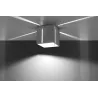 Plafonnier PIXAR, aluminium blanc - Pas cher