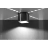 Plafonnier PIXAR, aluminium gris - Pas cher