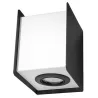 Applique STEREO 1,acier noir/blanc, GU10 - Pas cher