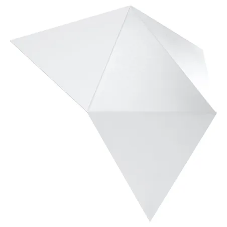Applique SOLIDO, acier blanc - Pas cher