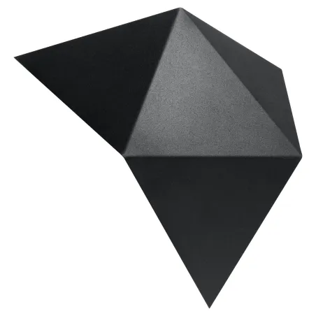 Applique SOLIDO, acier noir - Pas cher